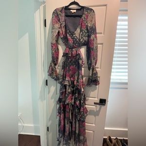 Rococo Sand Avar Maxi Dress in Raisin - Size XS